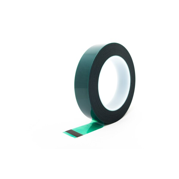 Bertech Masking Tape, 1 in. W x 216 ft. L, 3.5 mil Thick, Green GPT-1 - main